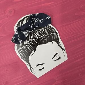 NY Yankees Scrunchie
